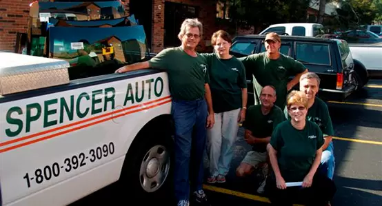 The Spencer Auto Glass family team since 1967
